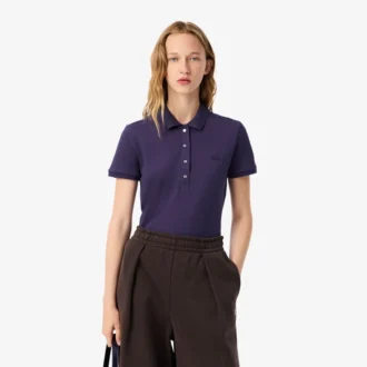 Polo da donna L.12.12 Slim Fit Stretch Mini Piqua