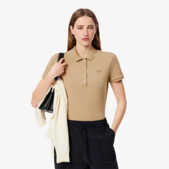 Polo da donna L.12.12 Slim Fit Stretch Mini Piqua