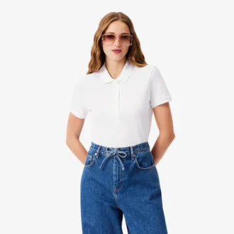 Polo da donna L.12.12 Slim Fit Stretch Mini Piqua