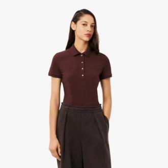 Polo da donna L.12.12 Slim Fit Stretch Mini Piqua
