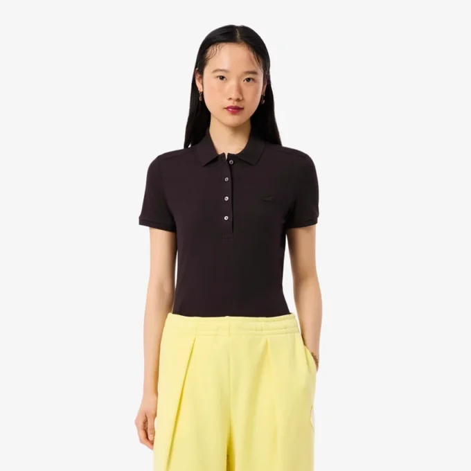 Polo da donna L.12.12 Slim Fit Stretch Mini Piqua Polo da donna L.12.12 Slim Fit Stretch Mini Piqua