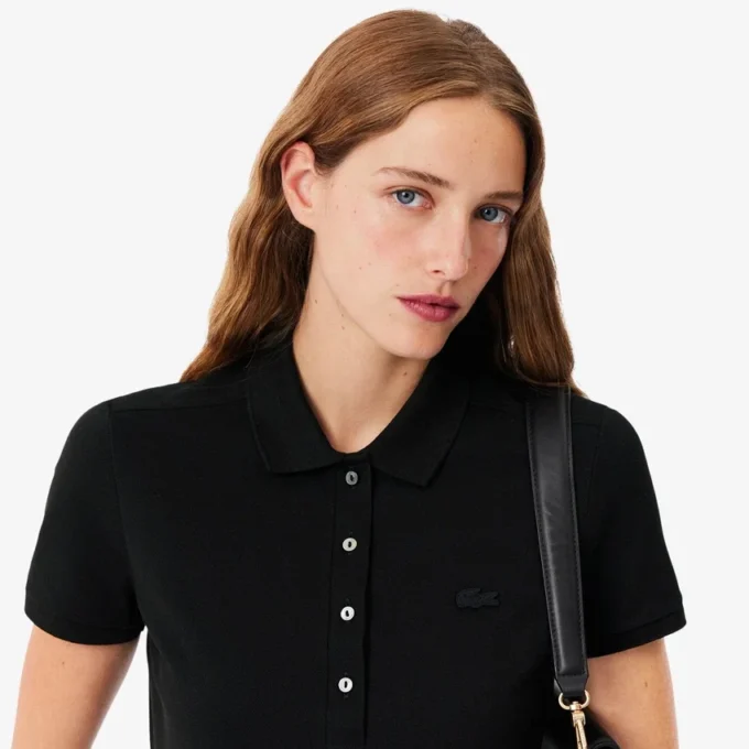 Polo da donna L.12.12 Slim Fit Stretch Mini Piqua Polo da donna L.12.12 Slim Fit Stretch Mini Piqua