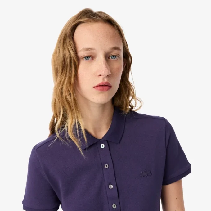 Polo da donna L.12.12 Slim Fit Stretch Mini Piqua Polo da donna L.12.12 Slim Fit Stretch Mini Piqua