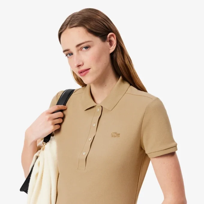 Polo da donna L.12.12 Slim Fit Stretch Mini Piqua Polo da donna L.12.12 Slim Fit Stretch Mini Piqua