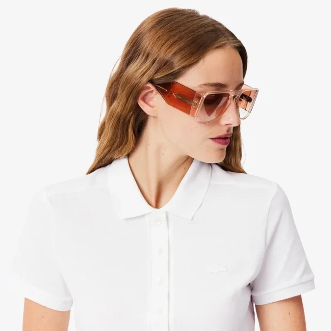 Polo da donna L.12.12 Slim Fit Stretch Mini Piqua Polo da donna L.12.12 Slim Fit Stretch Mini Piqua