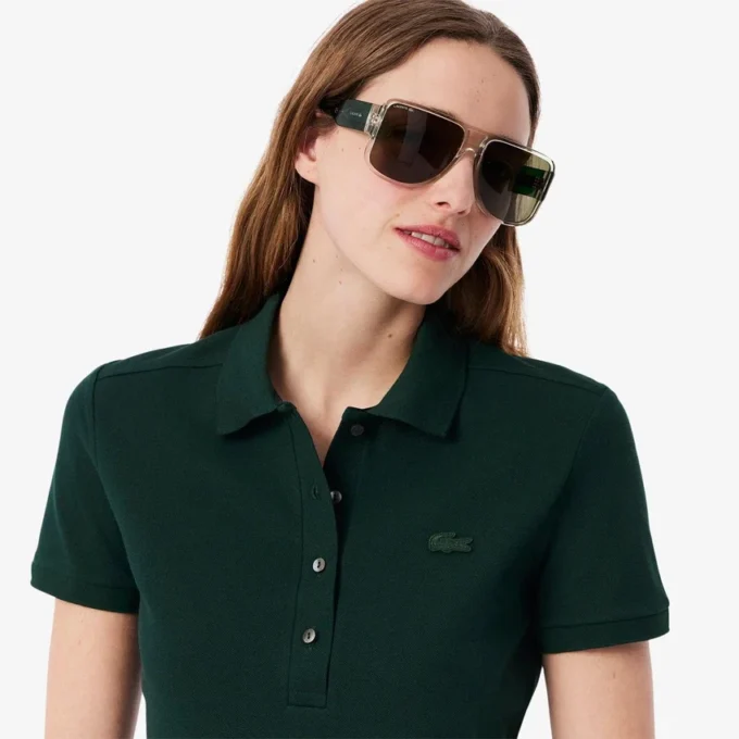 Polo da donna L.12.12 Slim Fit Stretch Mini Piqua Polo da donna L.12.12 Slim Fit Stretch Mini Piqua
