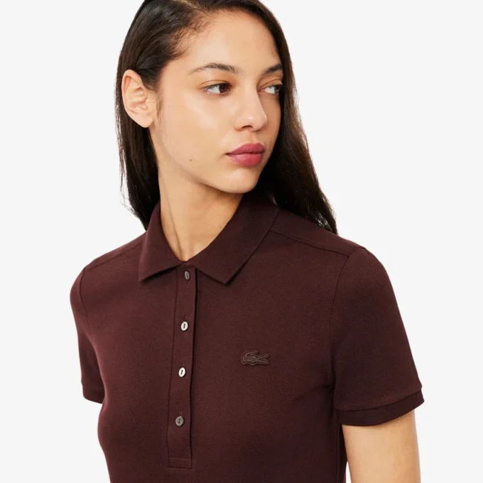 Polo da donna L.12.12 Slim Fit Stretch Mini Piqua Polo da donna L.12.12 Slim Fit Stretch Mini Piqua