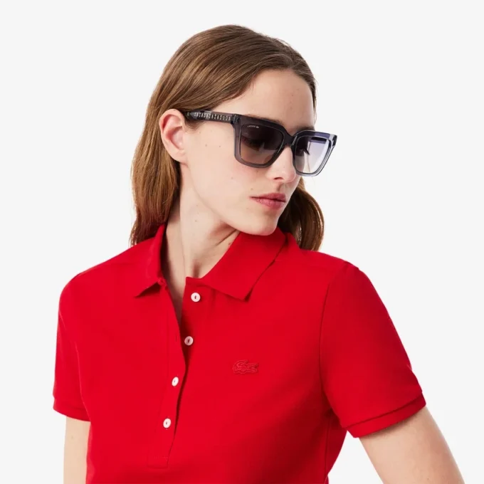 Polo da donna L.12.12 Slim Fit Stretch Mini Piqua Polo da donna L.12.12 Slim Fit Stretch Mini Piqua