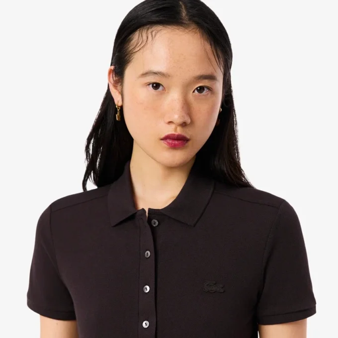 Polo da donna L.12.12 Slim Fit Stretch Mini Piqua Polo da donna L.12.12 Slim Fit Stretch Mini Piqua