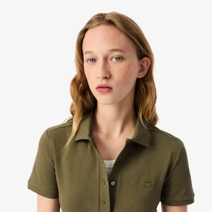 Polo da donna L.12.12 Slim Fit Stretch Mini Piqua Polo da donna L.12.12 Slim Fit Stretch Mini Piqua