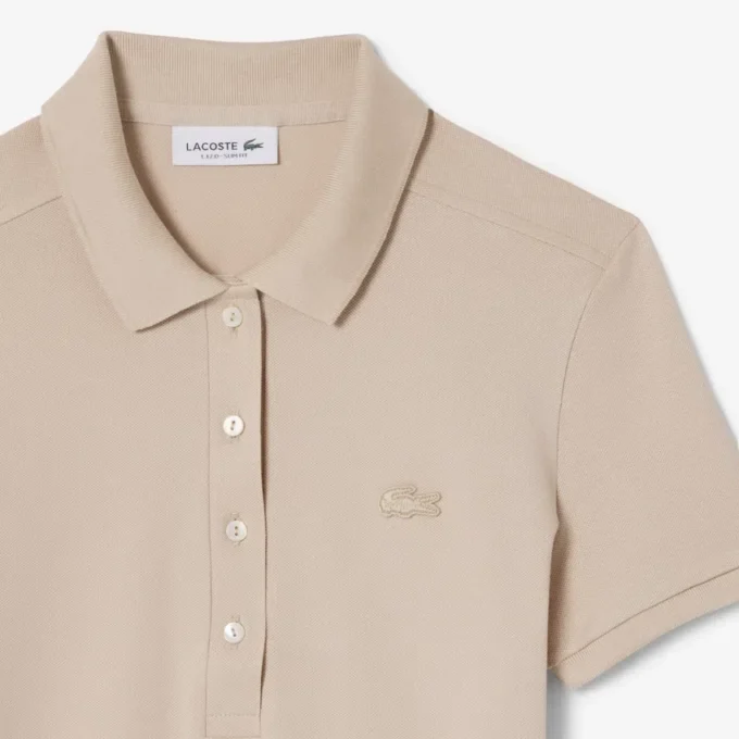 Polo da donna L.12.12 Slim Fit Stretch Mini Piqua Polo da donna L.12.12 Slim Fit Stretch Mini Piqua