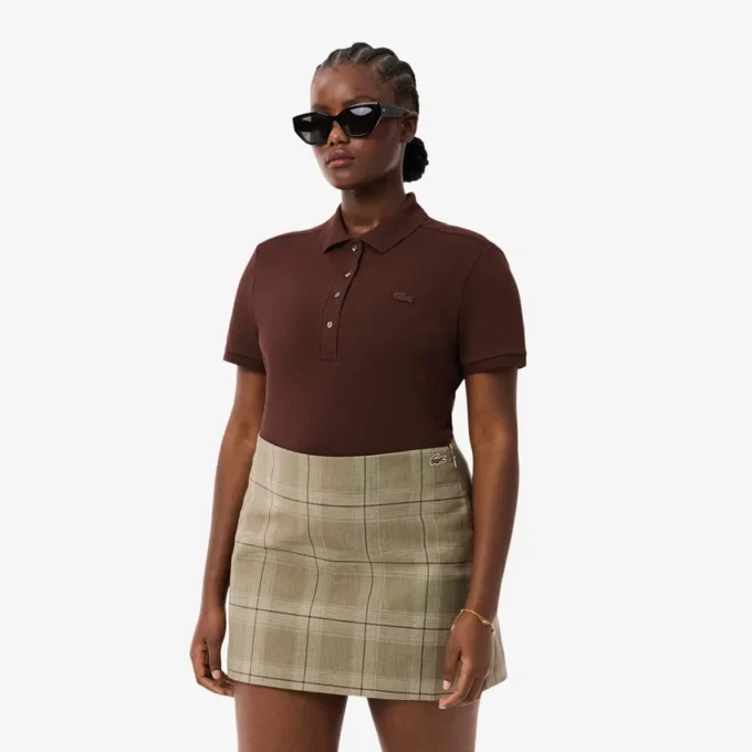 Polo da donna L.12.12 Slim Fit Stretch Mini Piqua Polo da donna L.12.12 Slim Fit Stretch Mini Piqua