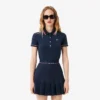 Polo da donna L.12.D slim fit con dettagli rifiniti Polo da donna L.12.D slim fit con dettagli rifiniti