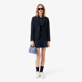 Polo da donna L.12.D slim fit con dettagli rifiniti