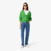 Polo da donna L.12.D slim fit con dettagli rifiniti Polo da donna L.12.D slim fit con dettagli rifiniti