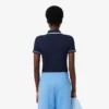 Polo da donna L.12.D slim fit con dettagli rifiniti Polo da donna L.12.D slim fit con dettagli rifiniti