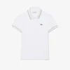 Polo da donna L.12.D slim fit con dettagli rifiniti Polo da donna L.12.D slim fit con dettagli rifiniti