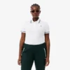 Polo da donna L.12.D slim fit con dettagli rifiniti Polo da donna L.12.D slim fit con dettagli rifiniti