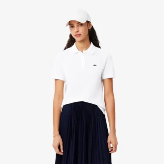 Polo da donna Regular Fit in morbido Petit Piqué