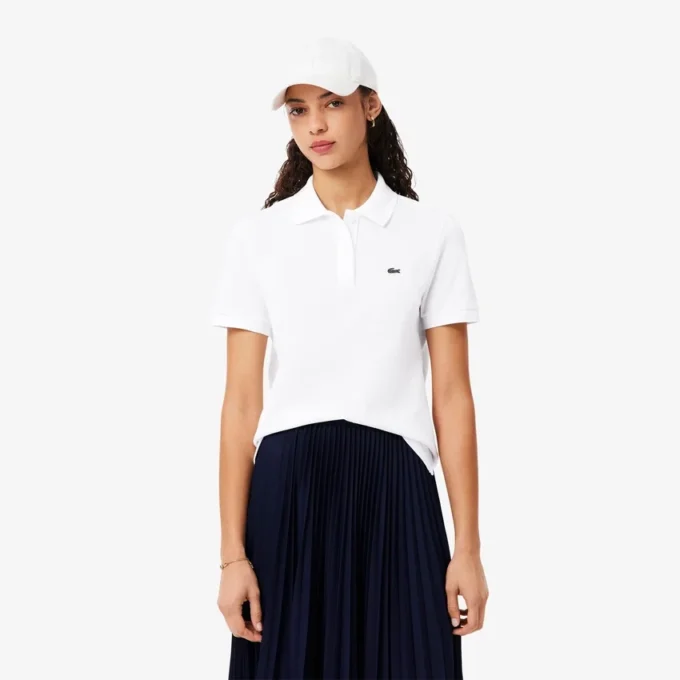 Polo da donna Regular Fit in morbido Petit Piqué Polo da donna Regular Fit in morbido Petit Piqué