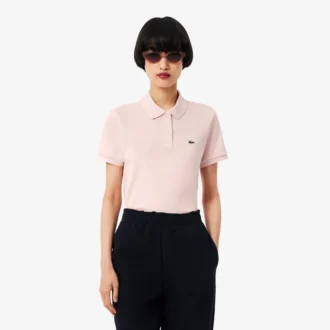 Polo da donna Regular Fit in morbido Petit Piqué