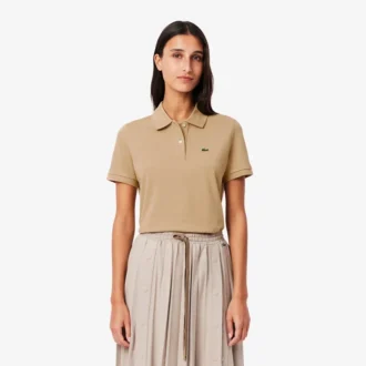 Polo da donna Regular Fit in morbido Petit Piqué