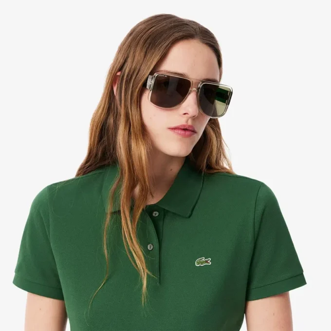 Polo da donna Regular Fit in morbido Petit Piqué Polo da donna Regular Fit in morbido Petit Piqué