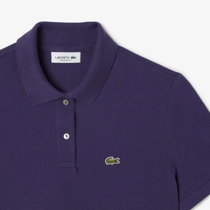 Polo da donna Regular Fit in morbido Petit Piqué Polo da donna Regular Fit in morbido Petit Piqué