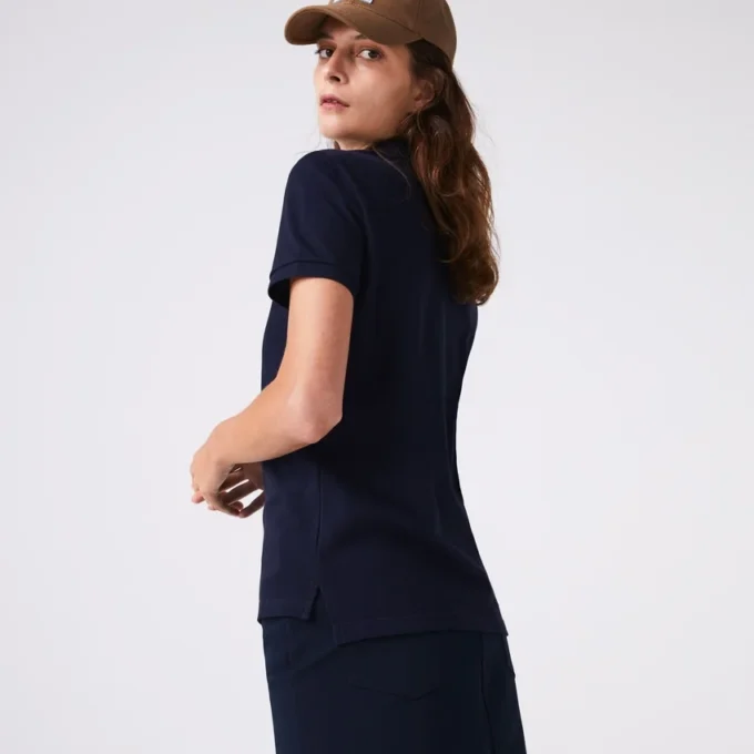 Polo da donna Regular Fit in morbido Petit Piqué Polo da donna Regular Fit in morbido Petit Piqué