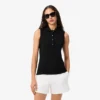 Polo da donna senza maniche elasticizzata L.12.D Slim Fit Polo da donna senza maniche elasticizzata L.12.D Slim Fit