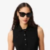 Polo da donna senza maniche elasticizzata L.12.D Slim Fit Polo da donna senza maniche elasticizzata L.12.D Slim Fit