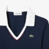 Polo da donna slim fit con dettagli rifiniti e maniche lunghe Polo da donna slim fit con dettagli rifiniti e maniche lunghe
