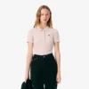 Polo da donna slim fit L.12.12 in cotone a costine Polo da donna slim fit L.12.12 in cotone a costine