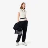 Polo da donna slim fit L.12.12 in cotone a costine Polo da donna slim fit L.12.12 in cotone a costine