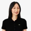 Polo da donna slim fit L.12.12 in cotone a costine Polo da donna slim fit L.12.12 in cotone a costine
