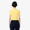 Polo da donna slim fit L.12.12 in cotone a costine Polo da donna slim fit L.12.12 in cotone a costine