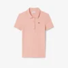 Polo da donna slim fit L.12.12 in cotone a costine Polo da donna slim fit L.12.12 in cotone a costine