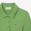 Polo da donna slim fit L.12.12 in cotone a costine Polo da donna slim fit L.12.12 in cotone a costine