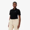 Polo da donna slim fit L.12.12 in cotone a costine Polo da donna slim fit L.12.12 in cotone a costine