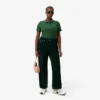 Polo da donna slim fit L.12.12 in cotone a costine Polo da donna slim fit L.12.12 in cotone a costine
