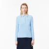 Polo da donna slim fit L.12.12 in tessuto elasticizzato Mini Piqua Polo da donna slim fit L.12.12 in tessuto elasticizzato Mini Piqua