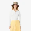 Polo da donna slim fit L.12.12 in tessuto elasticizzato Mini Piqua Polo da donna slim fit L.12.12 in tessuto elasticizzato Mini Piqua