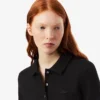 Polo da donna slim fit L.12.12 in tessuto elasticizzato Mini Piqua Polo da donna slim fit L.12.12 in tessuto elasticizzato Mini Piqua