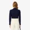 Polo da donna slim fit L.12.12 in tessuto elasticizzato Mini Piqua Polo da donna slim fit L.12.12 in tessuto elasticizzato Mini Piqua
