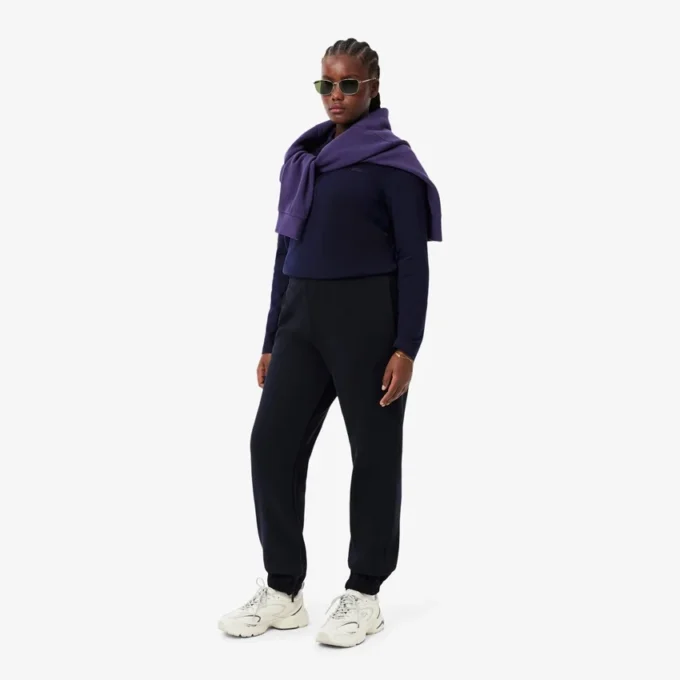 Polo da donna slim fit L.12.12 in tessuto elasticizzato Mini Piqua Polo da donna slim fit L.12.12 in tessuto elasticizzato Mini Piqua