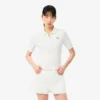 Polo da donna Slim Fit Pointelle con marchio L.12.12 Polo da donna Slim Fit Pointelle con marchio L.12.12