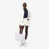 Polo da donna Slim Fit Pointelle con marchio L.12.12 Polo da donna Slim Fit Pointelle con marchio L.12.12