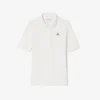Polo da donna Slim Fit Pointelle con marchio L.12.12 Polo da donna Slim Fit Pointelle con marchio L.12.12
