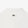 Polo da donna Slim Fit Pointelle con marchio L.12.12 Polo da donna Slim Fit Pointelle con marchio L.12.12