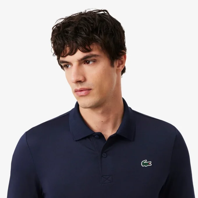 Polo da golf a maniche lunghe Ultra Dry dalla vestibilità regolare